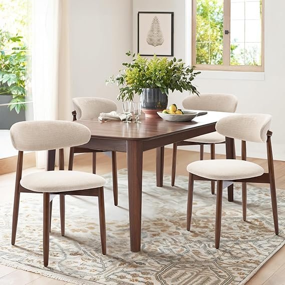 Modern Farmhouse Dining Chairs - Image 3