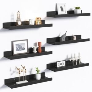 Fixwal Floating Shelves Black