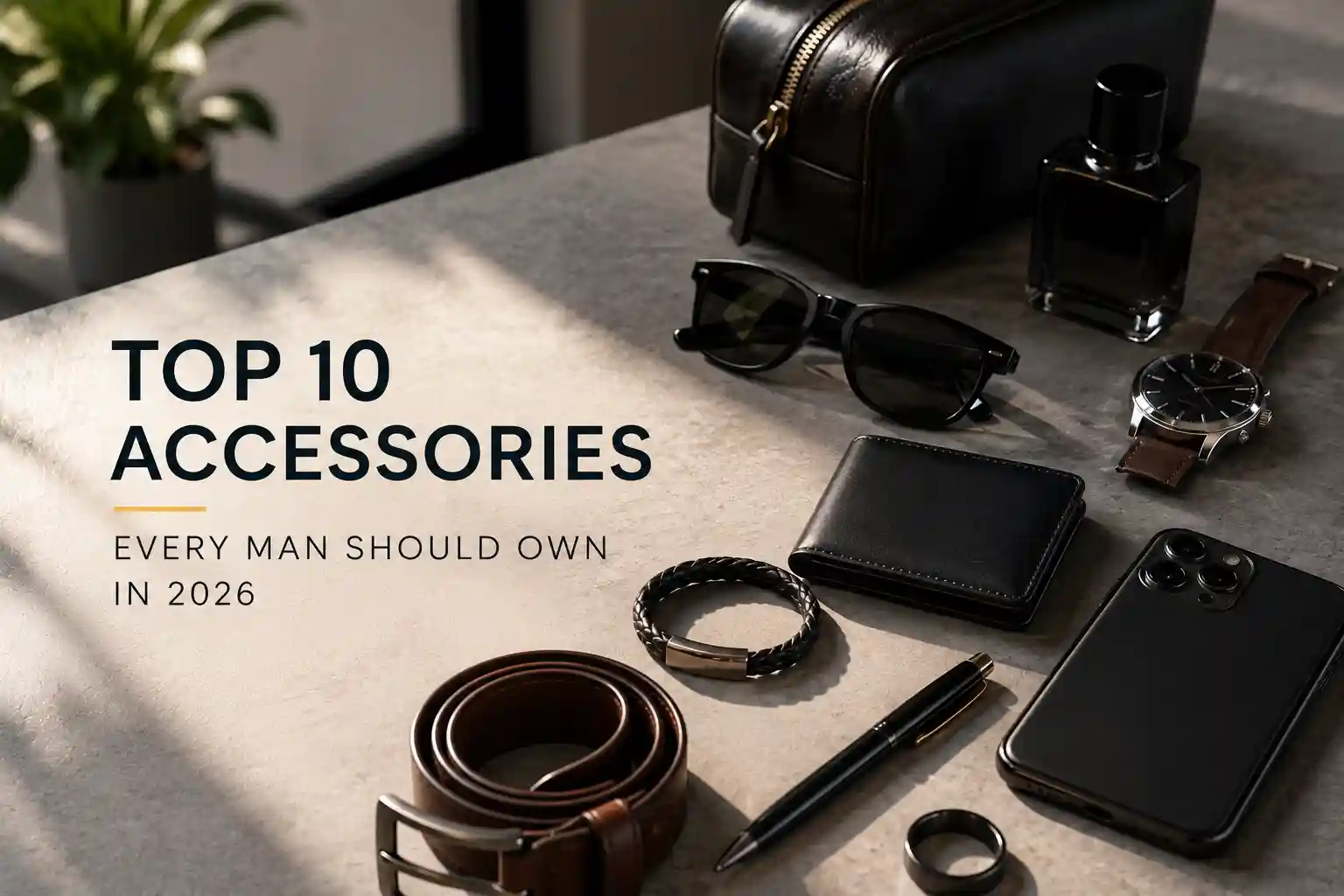 Top 10 Accessories Every Man Should Own in 2026